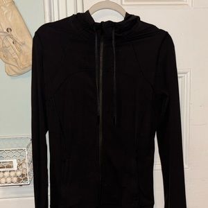 lululemon, hooded define jacket nulu, black